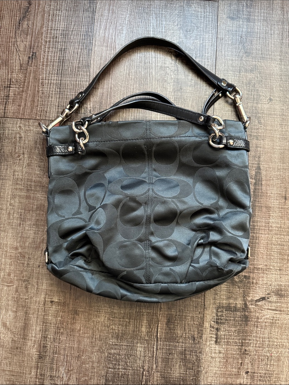 Coach Brooke Signature Sateen Hobo Bag